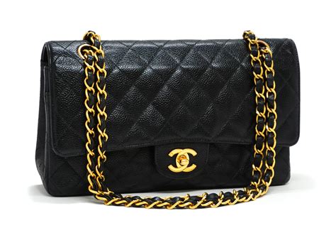 chanel bag black vintage|pictures of old Chanel purses.